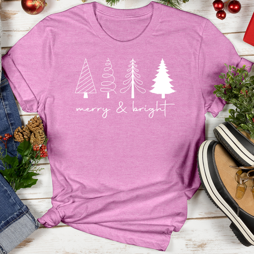 Merry & Bright Softstyle Tee