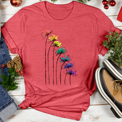 Rainbow Dandelion Softstyle Tee