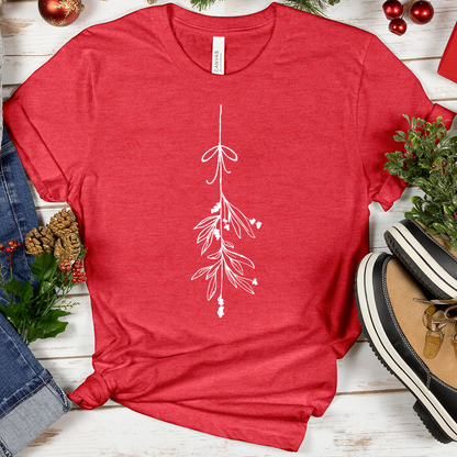 Artistic Mistletoe Tee