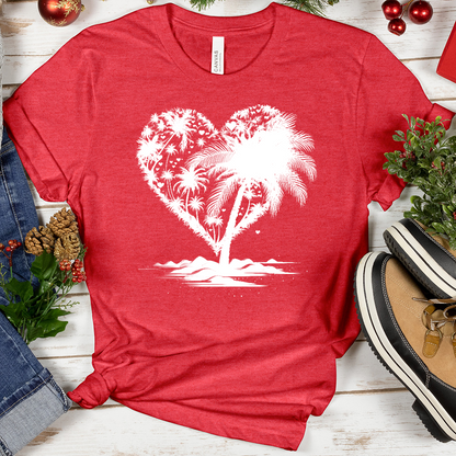 Palm Tree Heart Tee