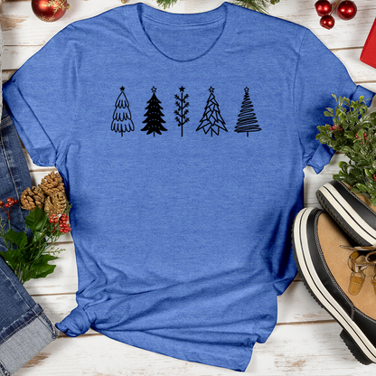 Festive Trees Softstyle Tee