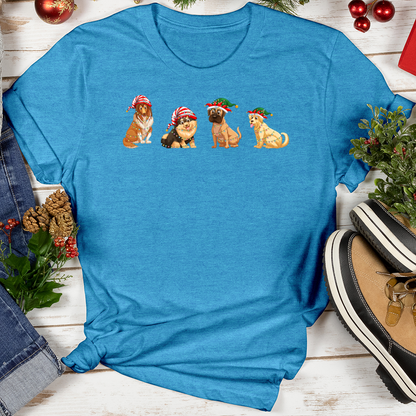 Festive Dog Softstyle Tee