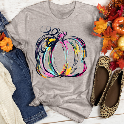 Artistic Pumpkin Tee