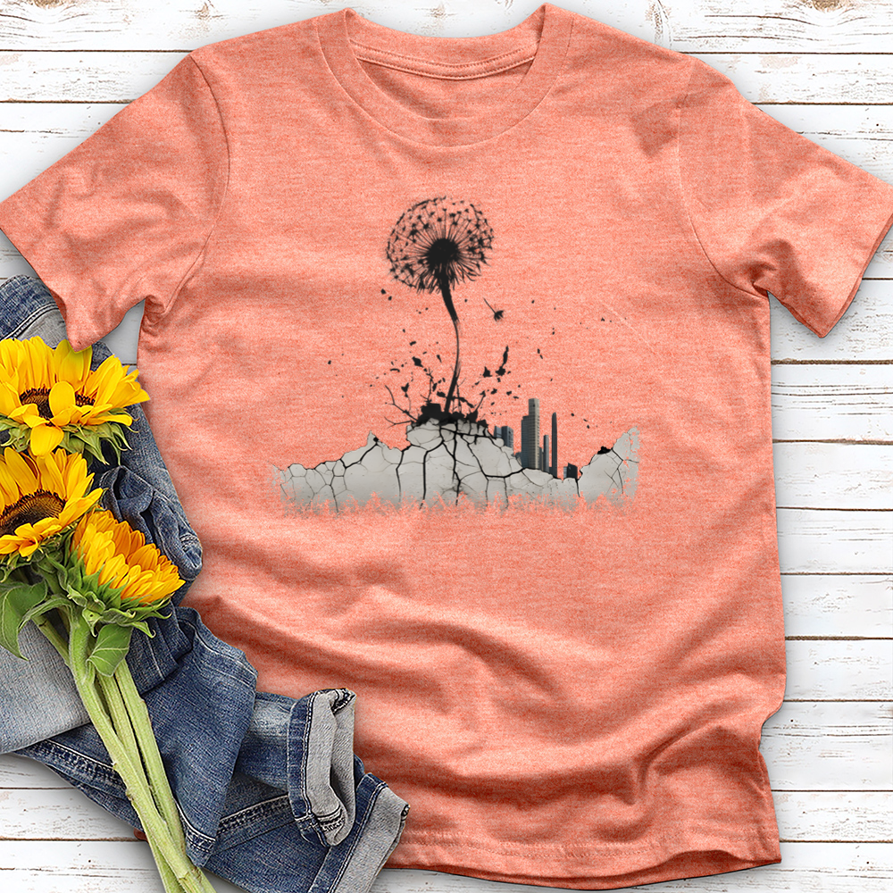 Concrete Dandelion Tee