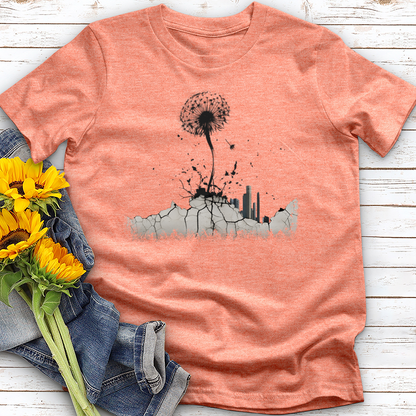 Concrete Dandelion Tee