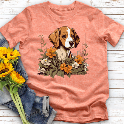 Curious Garden Dog Tee