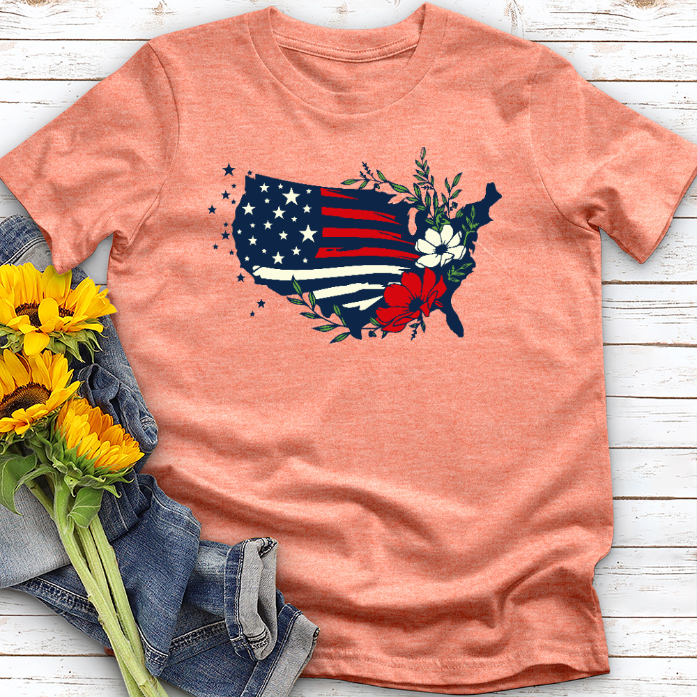 Floral Country Tee