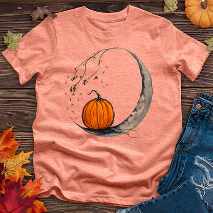 Moon and Pumpkin Tee