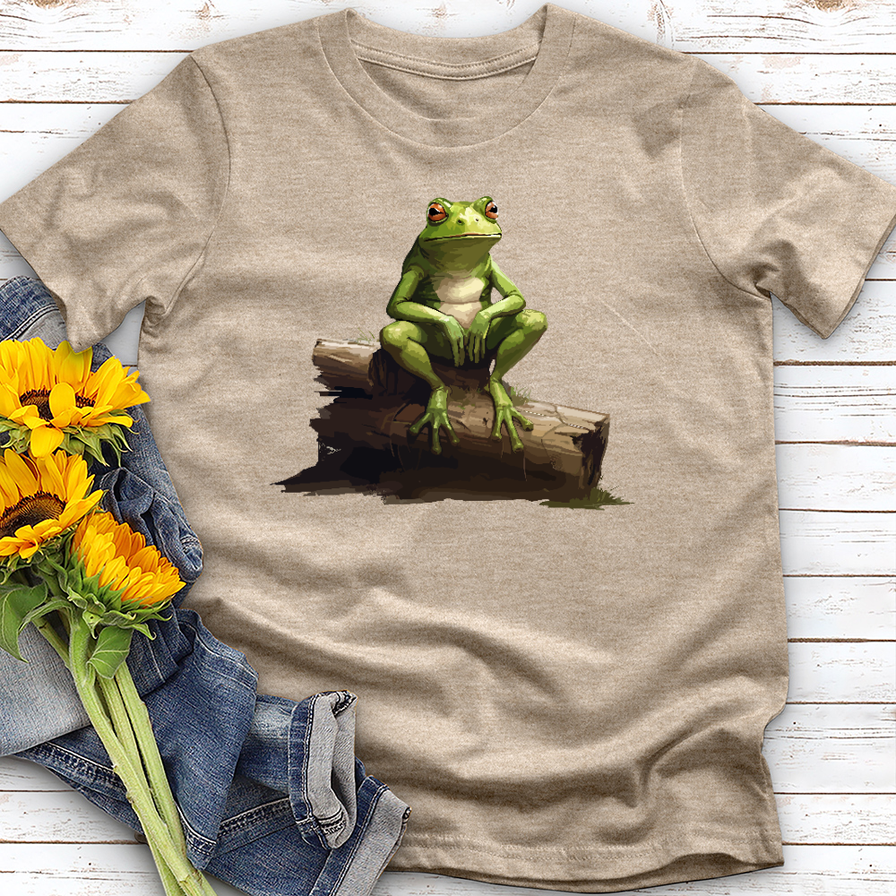 A Frog on A Log Tee