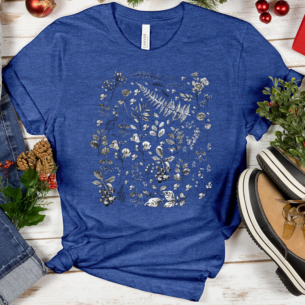 Frosty Botanical Garden Tee