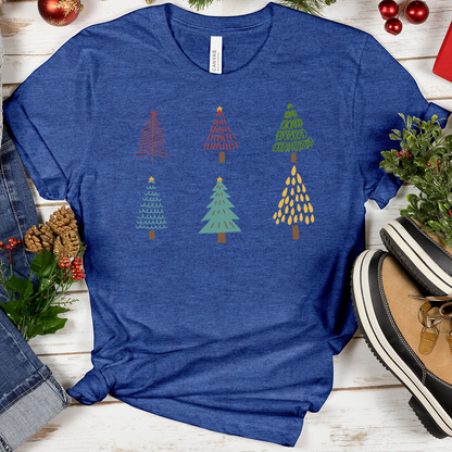 VIP Minimalistic Christmas Trees Tee