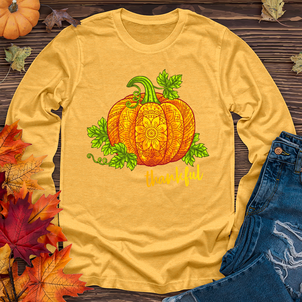 Thankful Mandala Long Sleeve