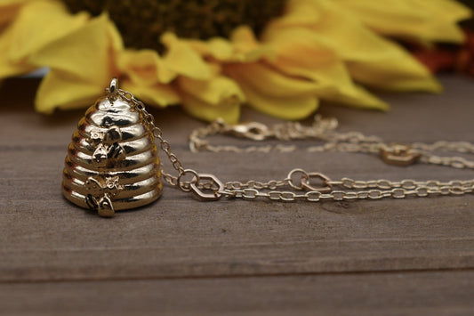 Honey Hive Necklace