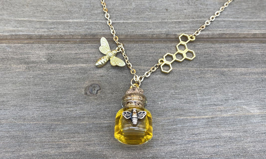 Honey Jar Necklace