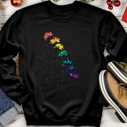 Rainbow Dandelion Sweater