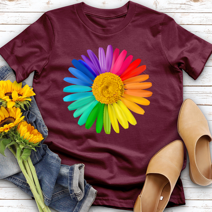 Rainbow Daisy Tee