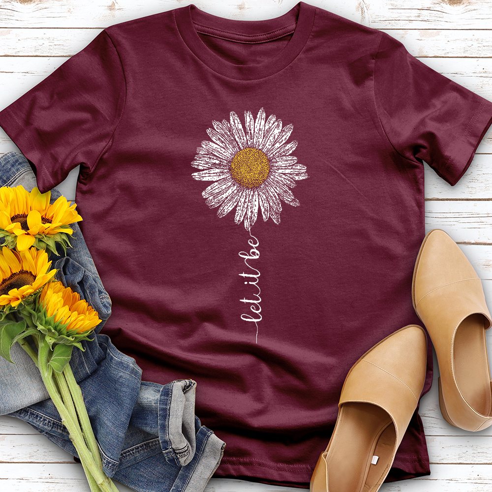 Let It Be Daisy Tee