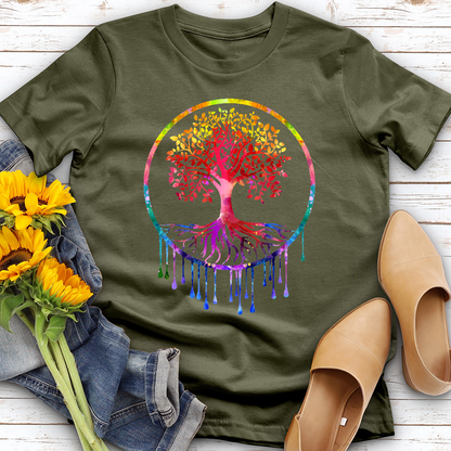 Rainbow Tree of Life Tee