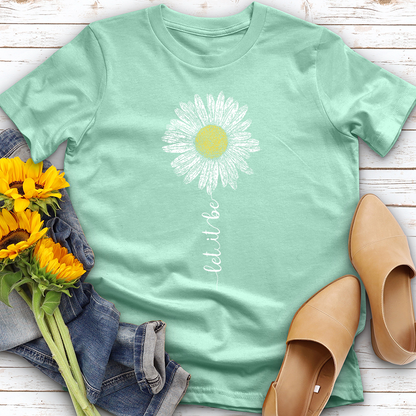 Let It Be Daisy Tee