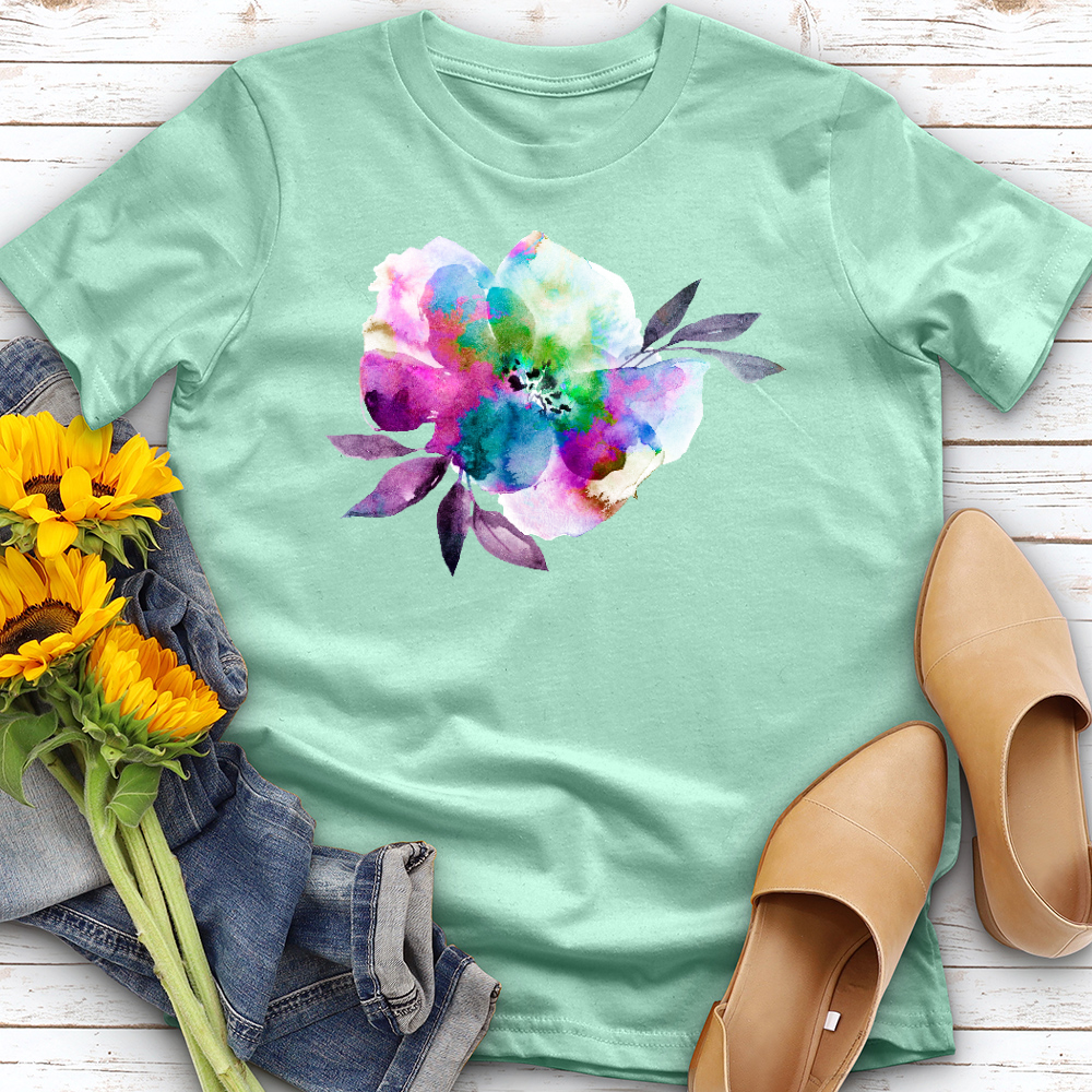 Watercolor Blossom Tee