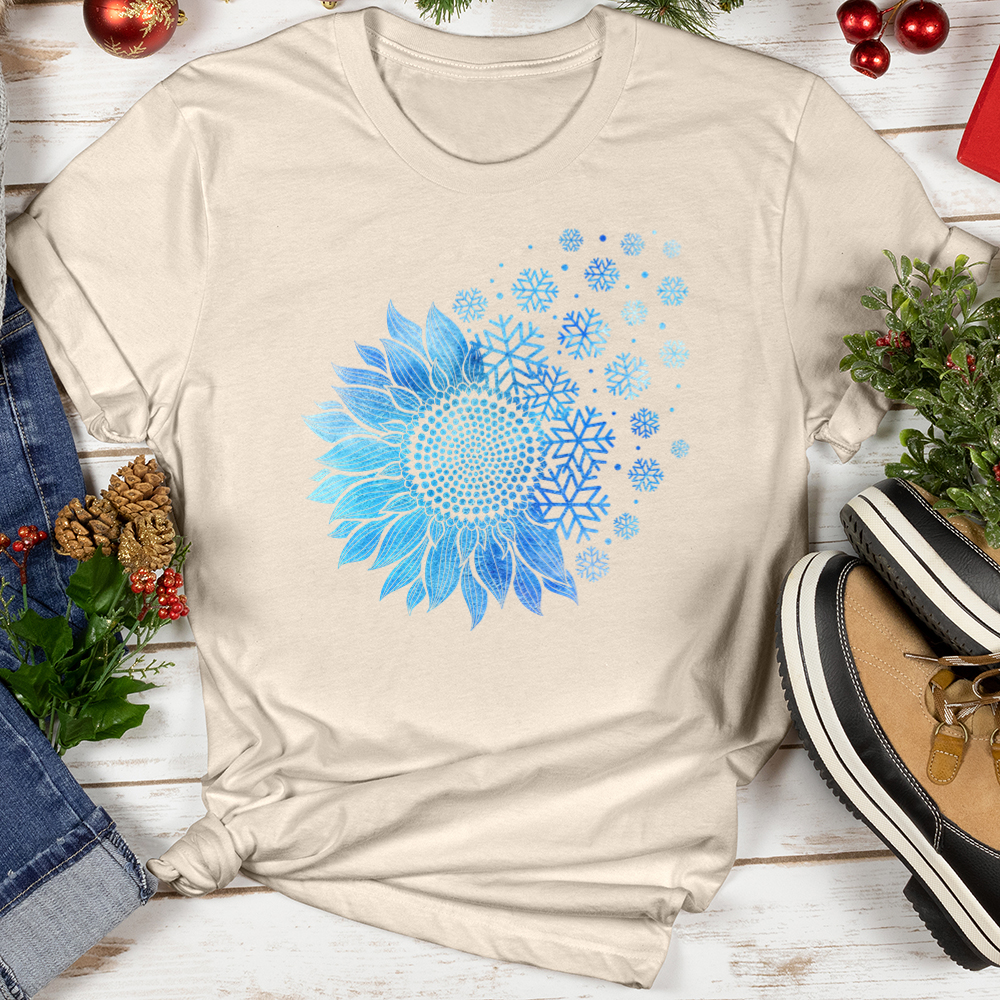 Sunflower Snow Flake Softstyle Tee