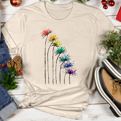 Rainbow Dandelion Softstyle Tee