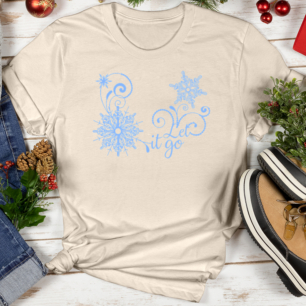 Let it Go Snow Softstyle Tee