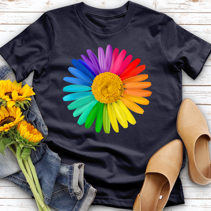 Rainbow Daisy Tee