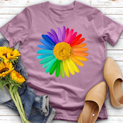 Rainbow Daisy Tee