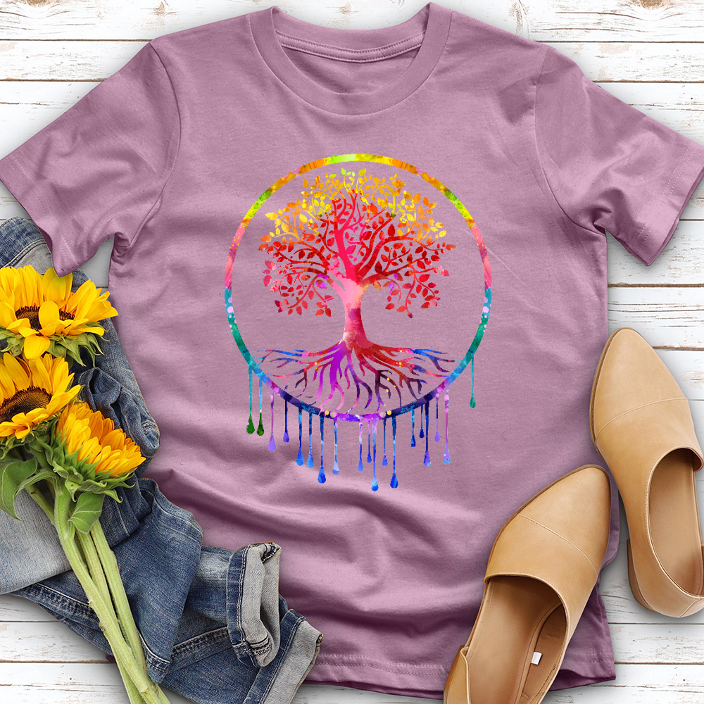 Rainbow Tree of Life Tee