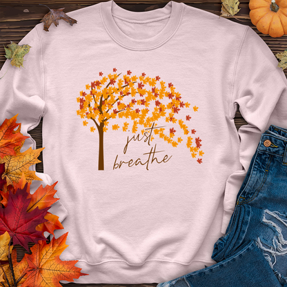 Just Breathe Fall Leaf Sweater