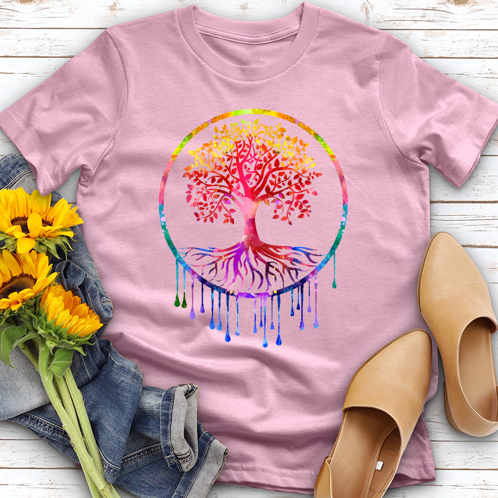 Rainbow Tree of Life Tee