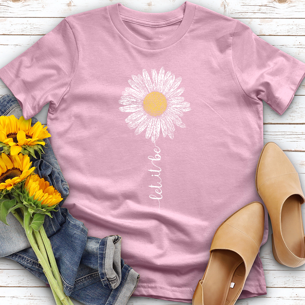 Let It Be Daisy Tee