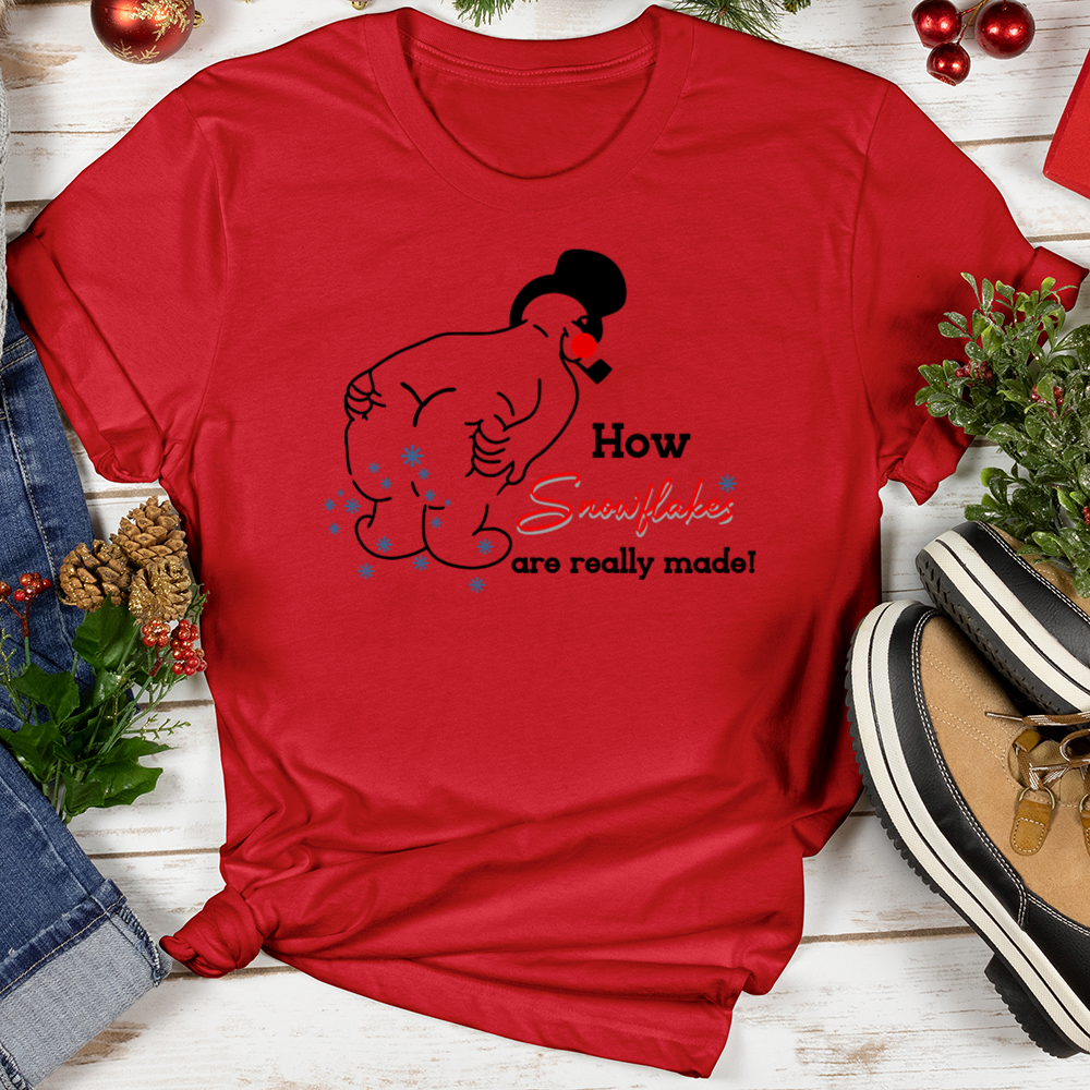 How Snowflakes are Made Softstyle Tee