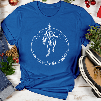 Kiss me Under the Mistletoe Softstyle Tee