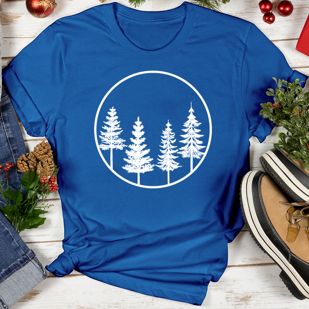 Evergreen Xmas Tree Softstyle Tee