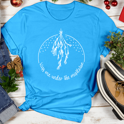 Kiss me Under the Mistletoe Softstyle Tee