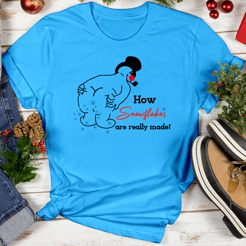 How Snowflakes are Made Softstyle Tee