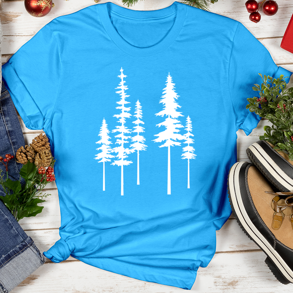 Mountain Top Trees Softstyle Tee