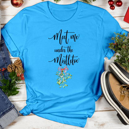 Meet Me Under the Mistletoe Softstyle Tee