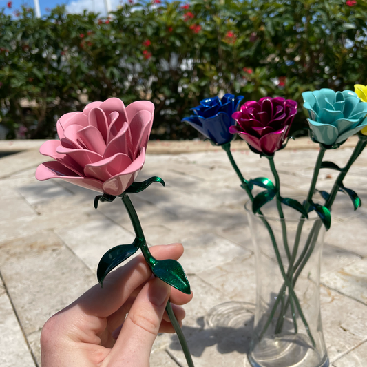 Pink Rose Forever Flower