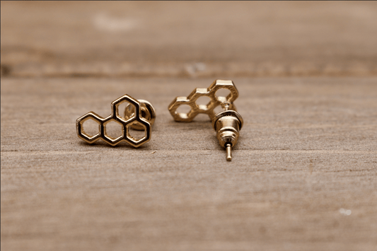 Honeycomb Hive Earrings