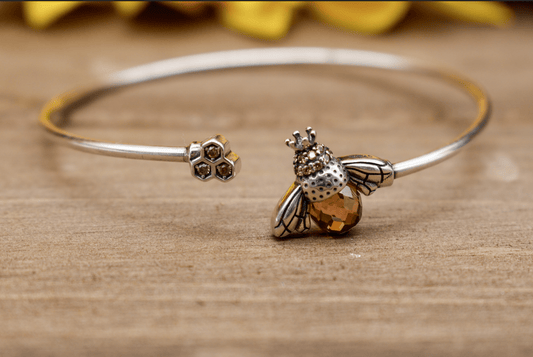Queen Bee Cuff Bracelet