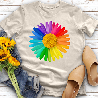 Rainbow Daisy Tee