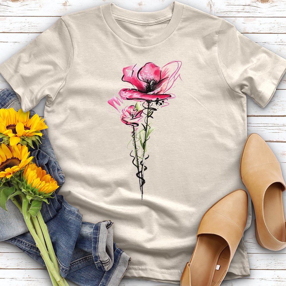 Painted Flower Tee