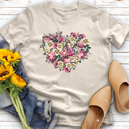 Floral Heart Tee