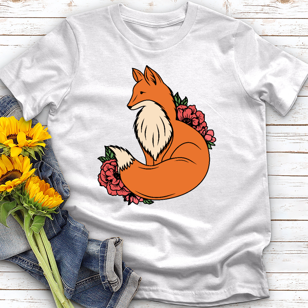 Floral Fox Tee