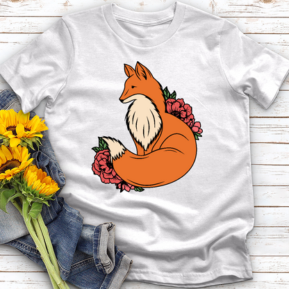 Floral Fox Tee
