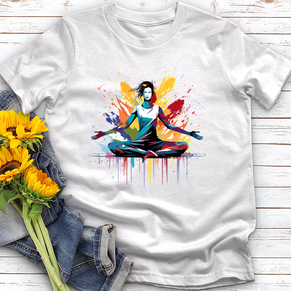 Splatter Yoga Instructor Tee