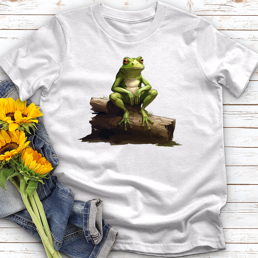A Frog on A Log Tee